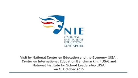 Thumbnail for entry NIE Receives Strong Accolade as a World Class Teacher Education Organisation