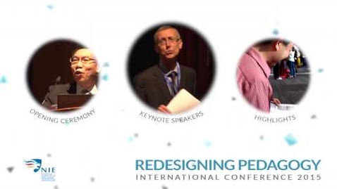Thumbnail for entry Redesigning Pedagogy International Conference  2015